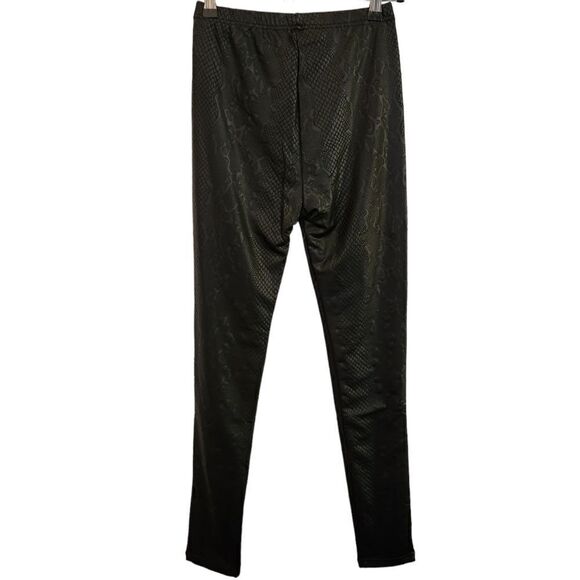 Plush Cozy Comfy Loungewear Leggings Pants Snake Print Size Small - Picture 2 of 9